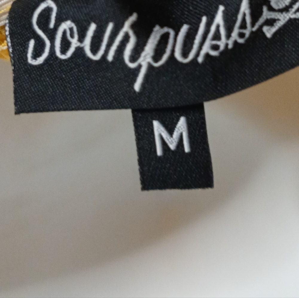 Sourpuss Yellow Halter Top/ Dress. Size Med. - Picture 7 of 10